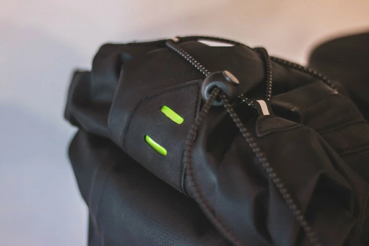 BOLSA SILLIN GRAVEL MERIDA IMPERMEABLE NEGRO - Imagen 5