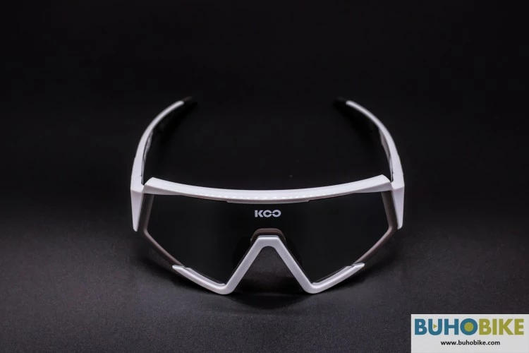 GAFAS CICLISMO KOO SPECTRO BLANCAS LENTE SUPER SILVER - Imagen 3