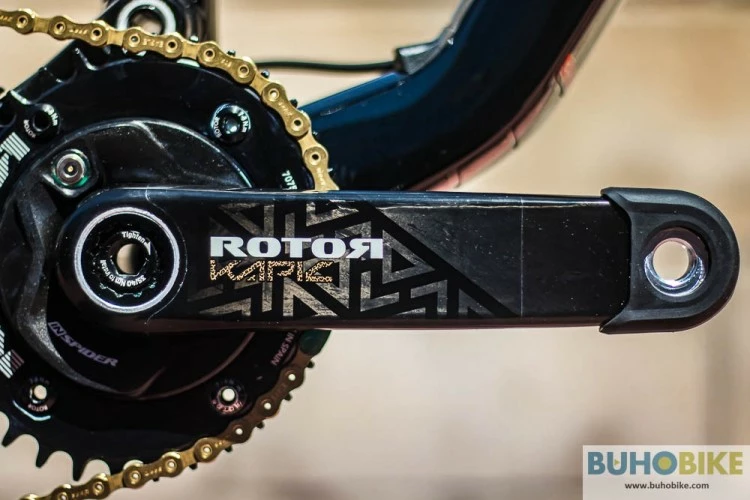 PACK ROTOR INSPIDER KAPIC CARBON MTB OVALADO - Imagen 2