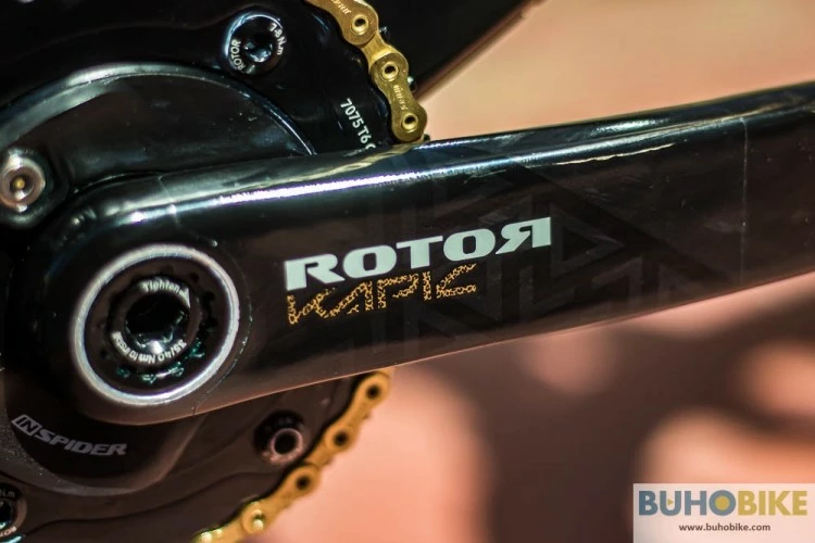 PACK ROTOR INSPIDER KAPIC CARBON MTB OVALADO - Imagen 3